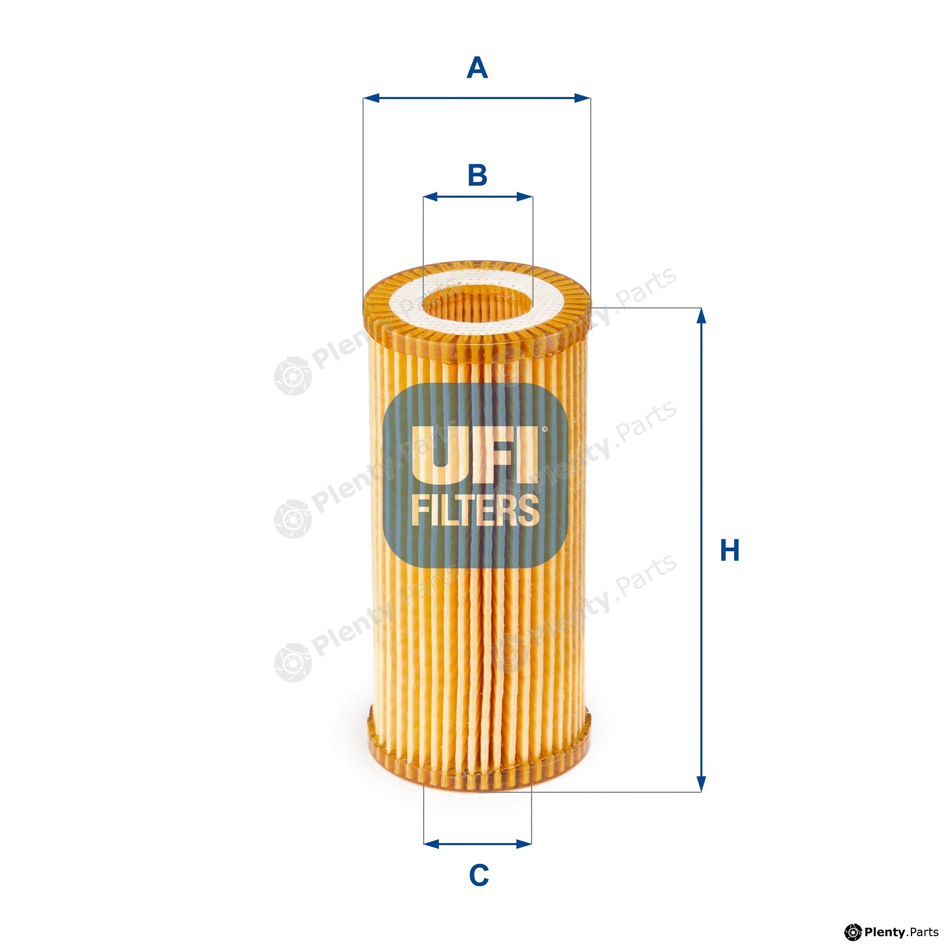 UFI 25.153.00 — Oil Filter