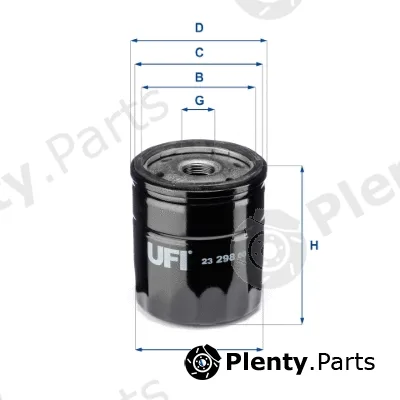 UFI 23.298.00 — Oil Filter