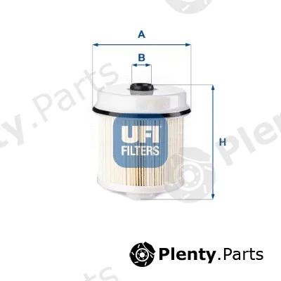 UFI 26.132.00 — Fuel Filter