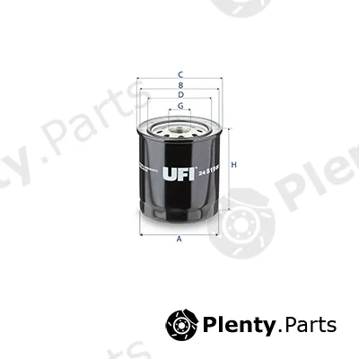 UFI 24.519.00 — Fuel Filter