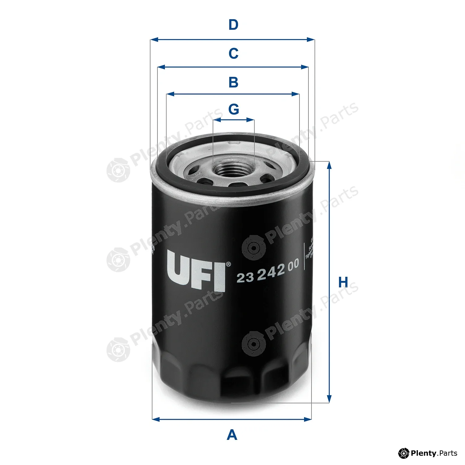 UFI 23.242.00 — Oil Filter