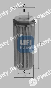 UFI 25.146.00 — Oil Filter