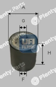 UFI 24.159.00 — Fuel Filter