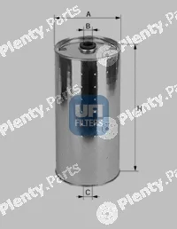 UFI 20.012.02 — Oil Filter