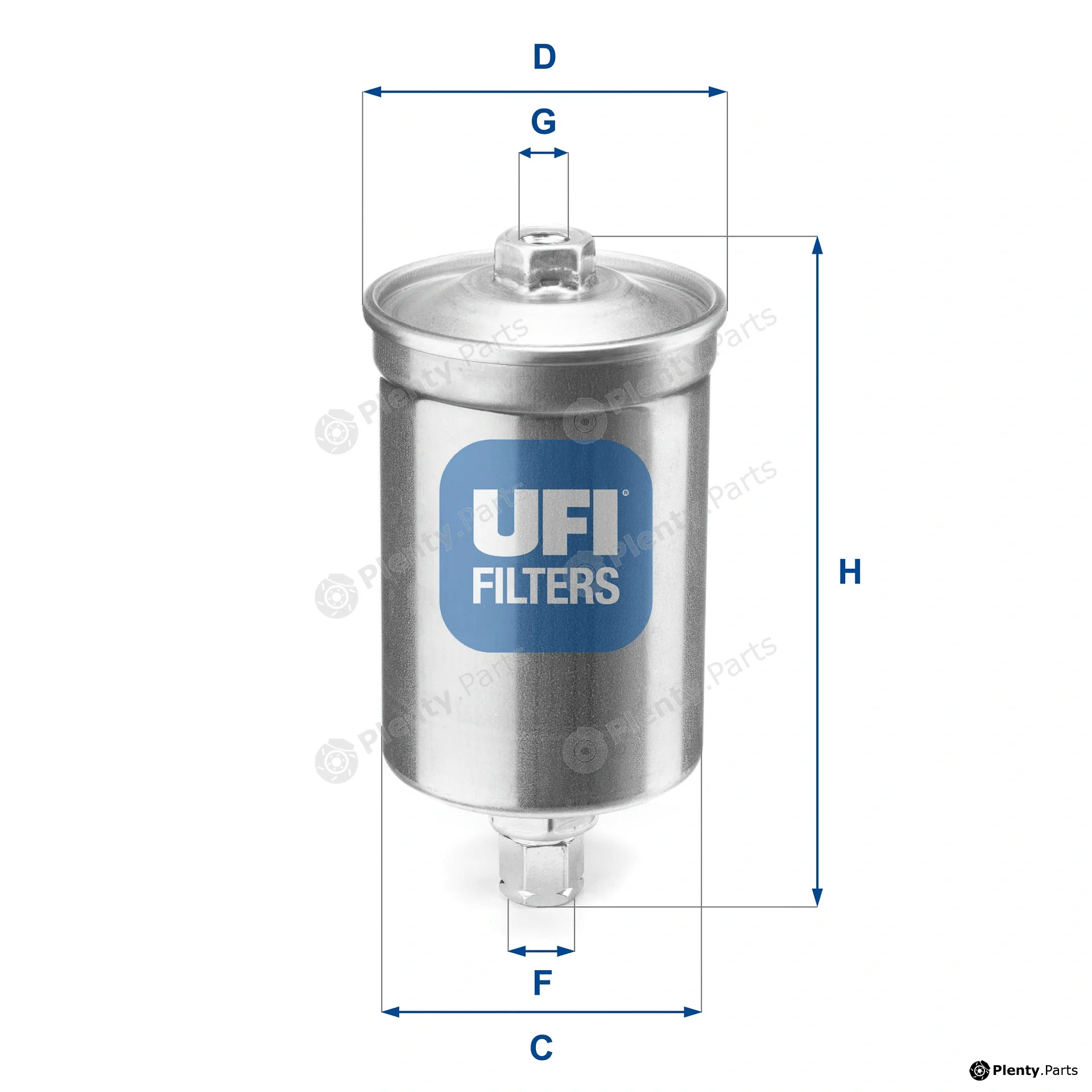 UFI 31.507.00 — Fuel Filter