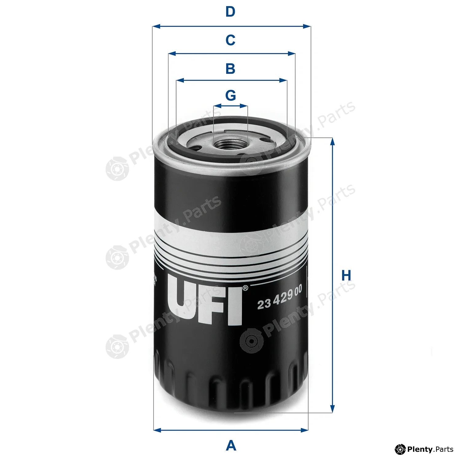 UFI 23.429.00 — Oil Filter