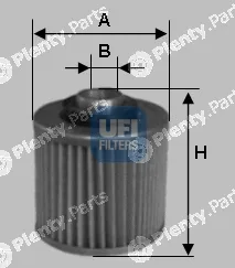 UFI 25.514.00 — Oil Filter