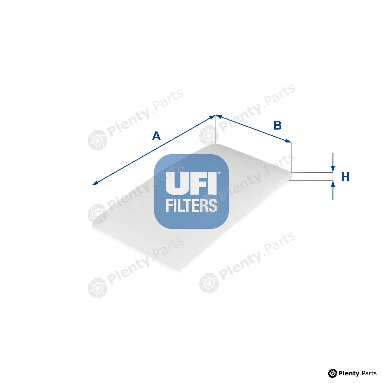 UFI 53.322.00 — Filter, cabin air