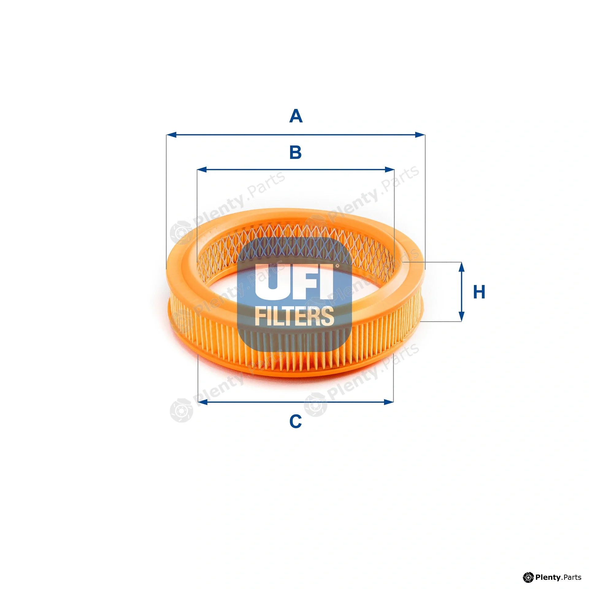 UFI 27.728.00 — Air Filter