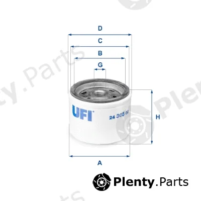 UFI 24.305.00 — Fuel Filter