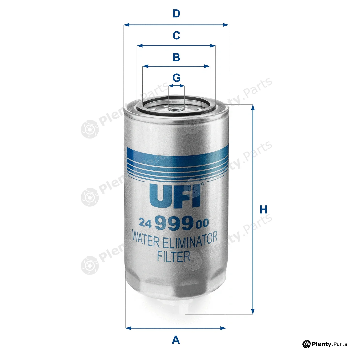 UFI 24.999.00 — Fuel Filter