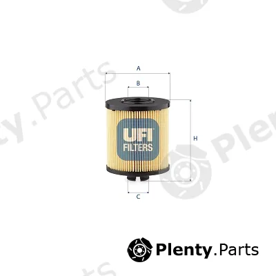 UFI 25.283.00 — Oil Filter