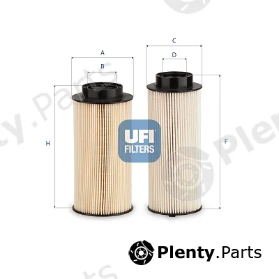 UFI 26.147.00 — Fuel Filter
