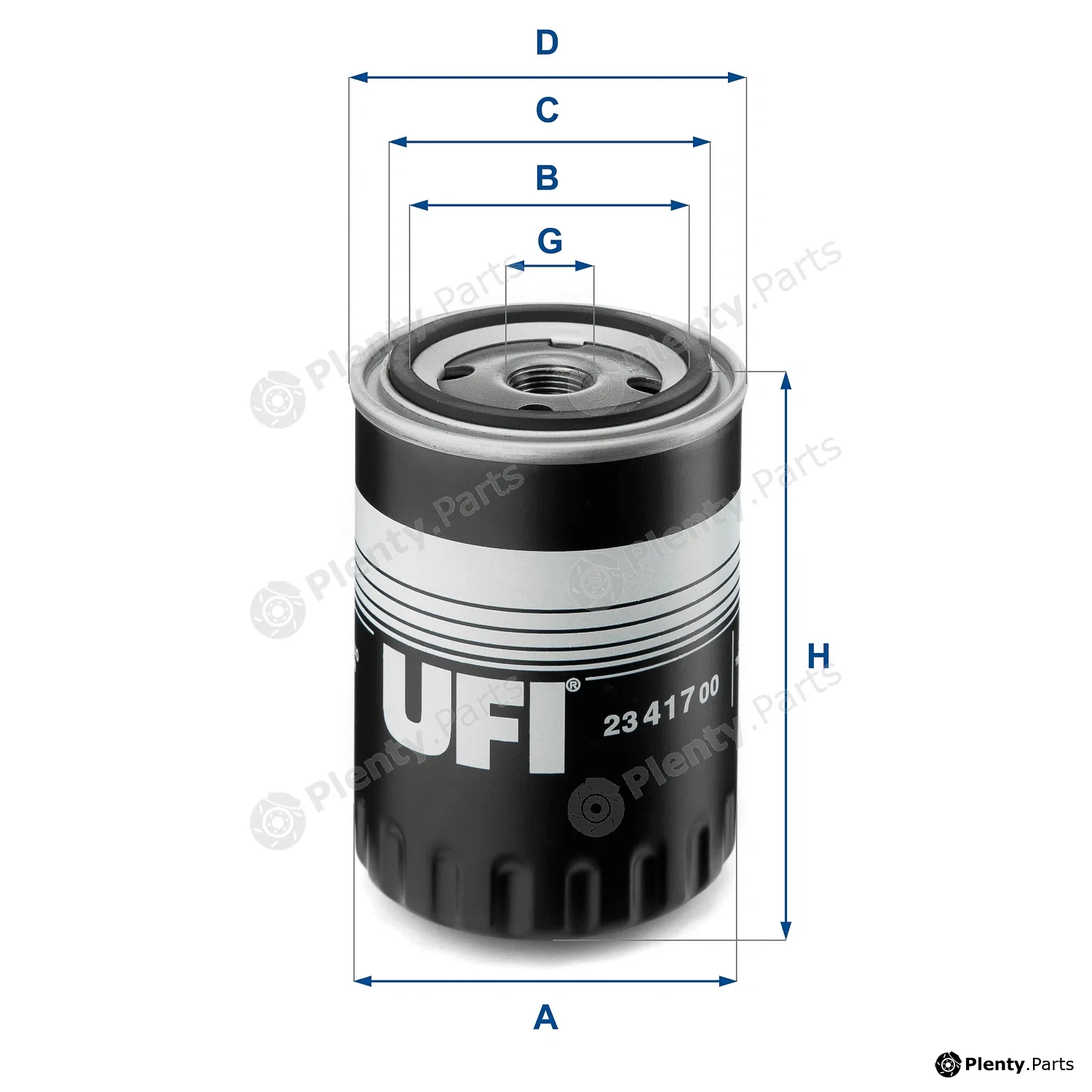 UFI 23.417.00 — Oil Filter