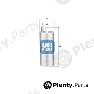 UFI 31.A38.00 — Fuel Filter