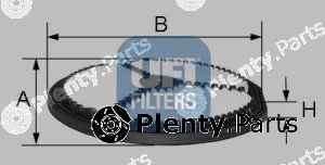 UFI 27.274.00 — Air Filter