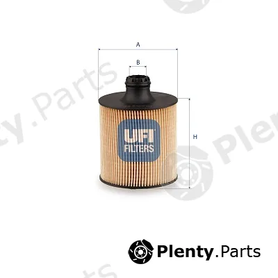 UFI 25.284.00 — Oil Filter
