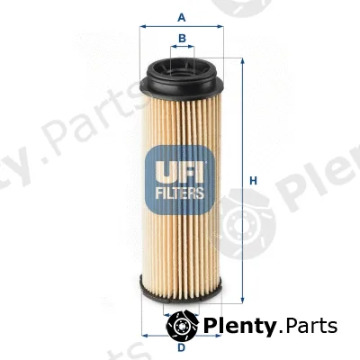 UFI 25.252.00 — Oil Filter
