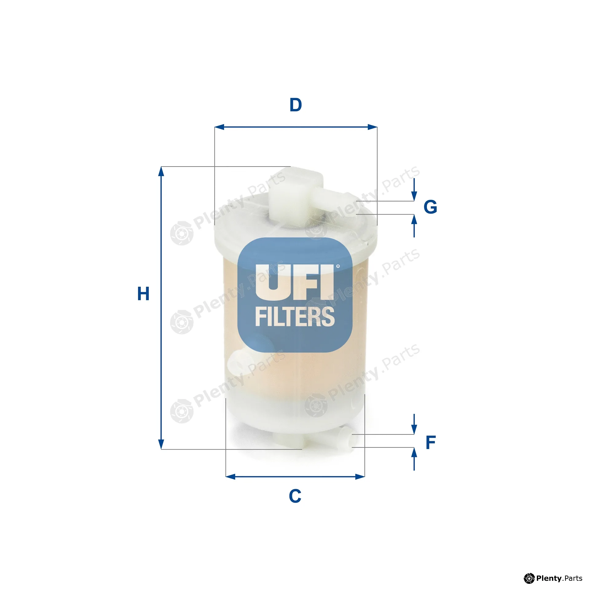 UFI 31.017.01 — Fuel Filter