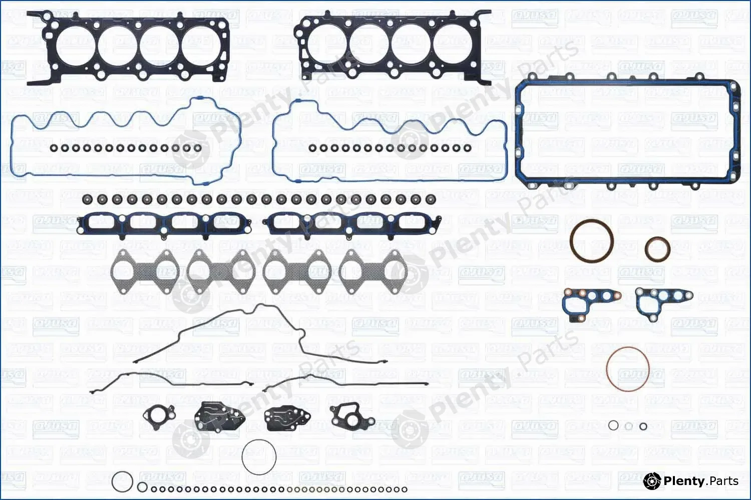 Ajusa 50489900 — Full Gasket Kit, engine MULTILAYER STEEL