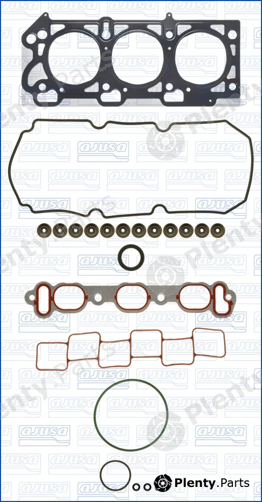 Ajusa 52577100 — Gasket Kit, cylinder head MULTILAYER STEEL