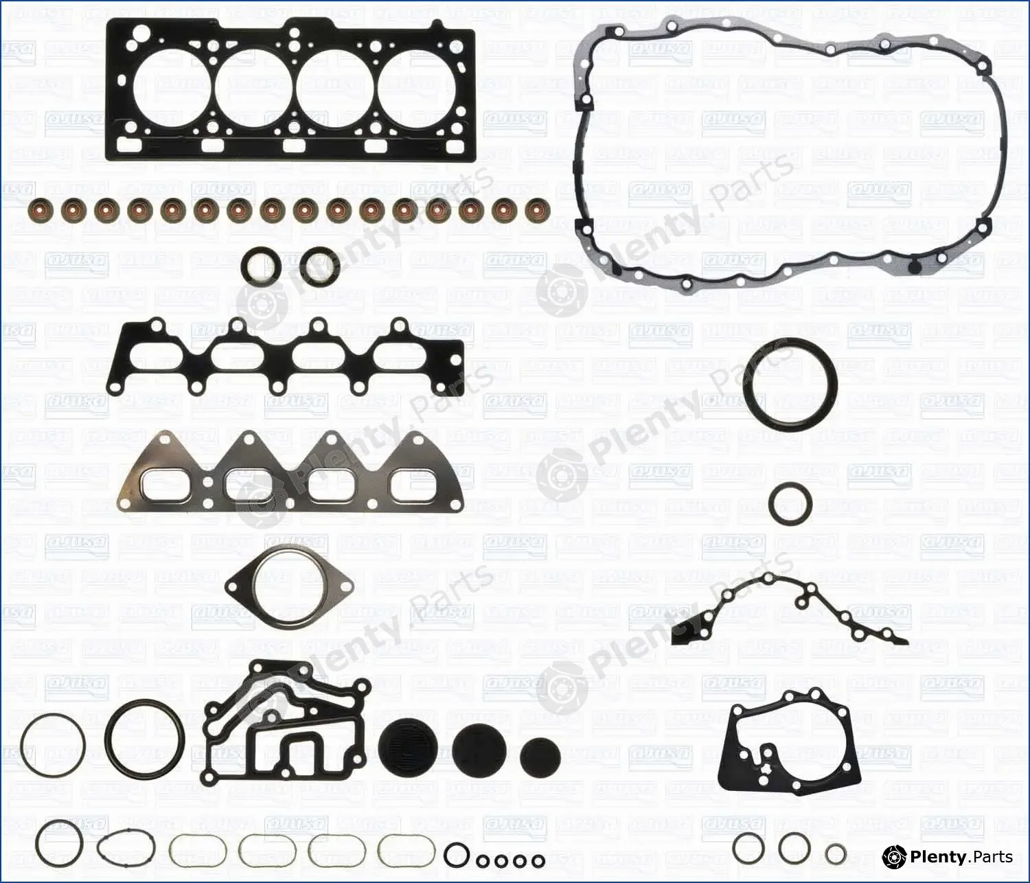 Ajusa 50514000 — Full Gasket Kit, engine MULTILAYER STEEL
