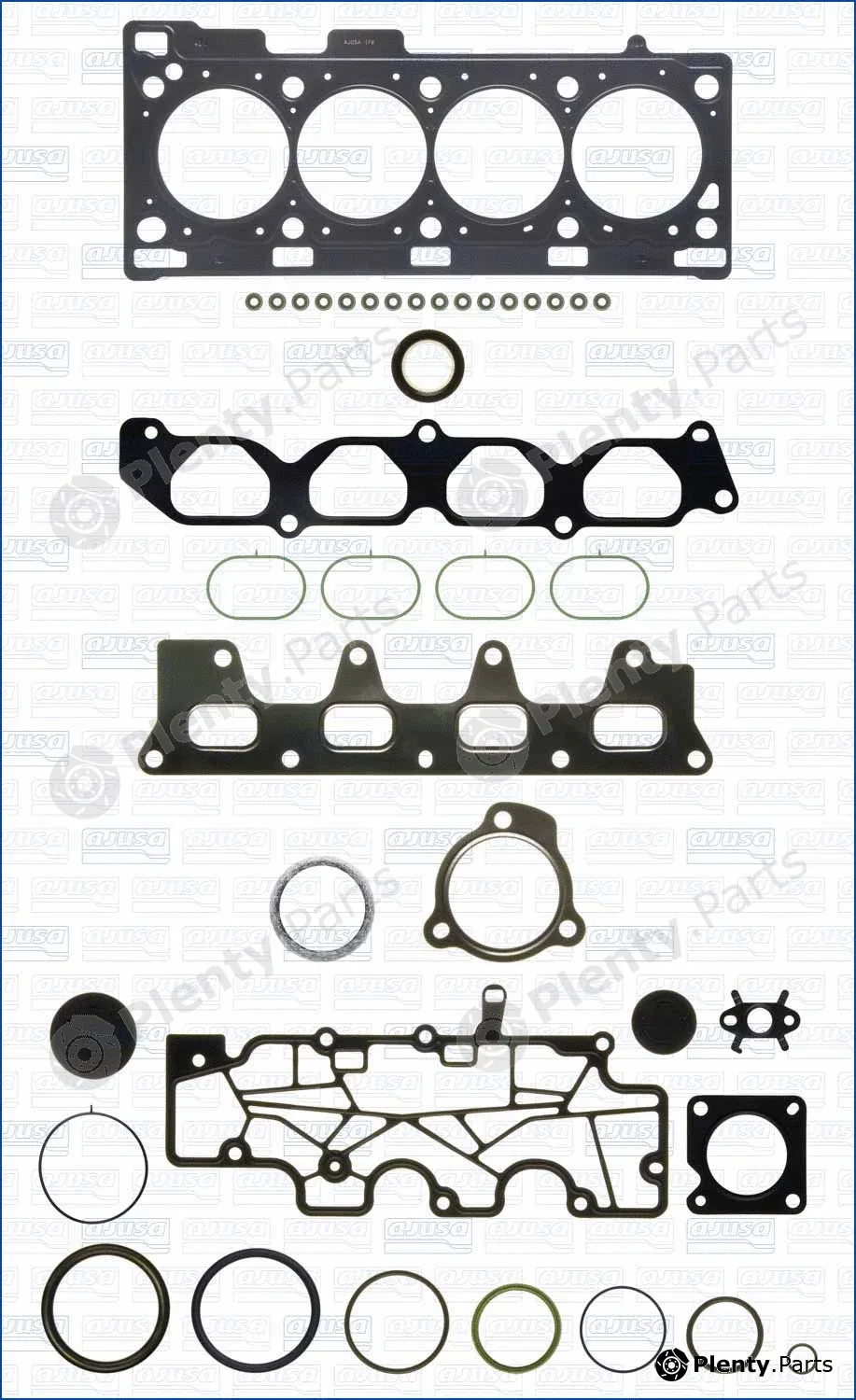 Ajusa 52511100 — Gasket Kit, cylinder head MULTILAYER STEEL