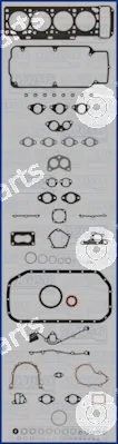 Ajusa 50043600 — Full Gasket Kit, engine FIBERMAX