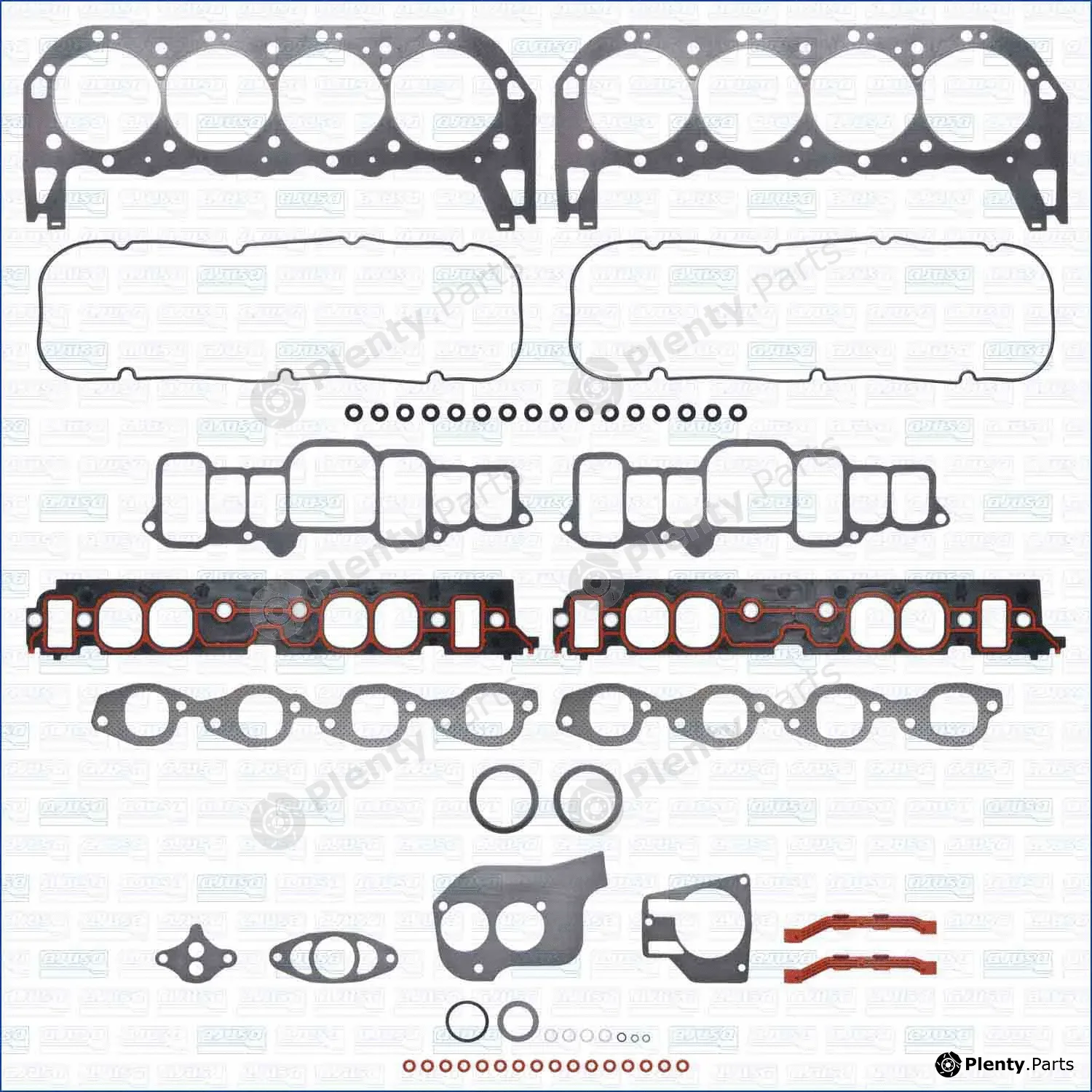 Ajusa 52538000 — Gasket Kit, cylinder head FIBERMAX
