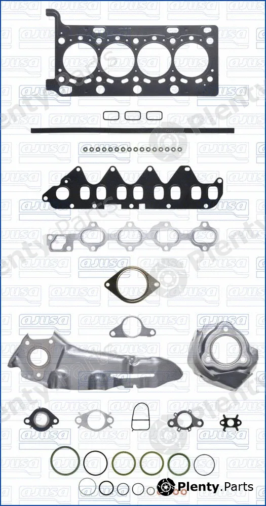 Ajusa 52519000 — Gasket Kit, cylinder head MULTILAYER STEEL