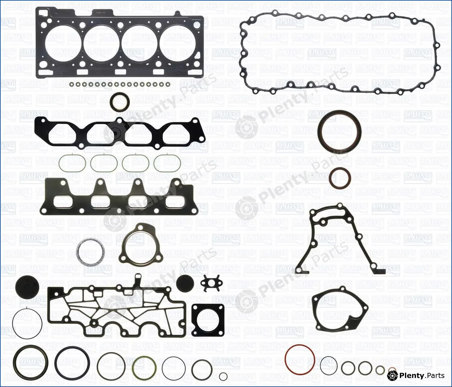 Ajusa 50461400 — Full Gasket Kit, engine MULTILAYER STEEL