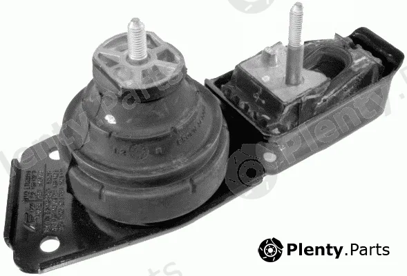 Boge 88-687-A — Mounting, engine