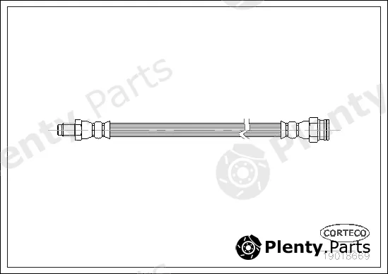 Corteco 19018669 — Brake Hose