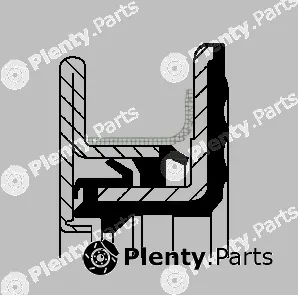Corteco 49359586 — Shaft Seal, crankshaft