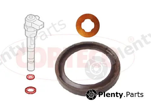 Corteco 49445016 — Seal Ring Set, injection valve