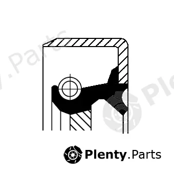 Corteco 19033961B — Shaft Seal, manual transmission