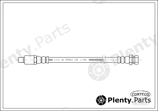 Corteco 19018911 — Brake Hose