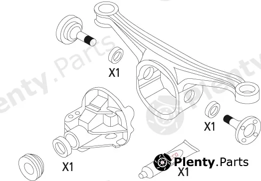 Corteco 19535942 — Gasket Set, differential