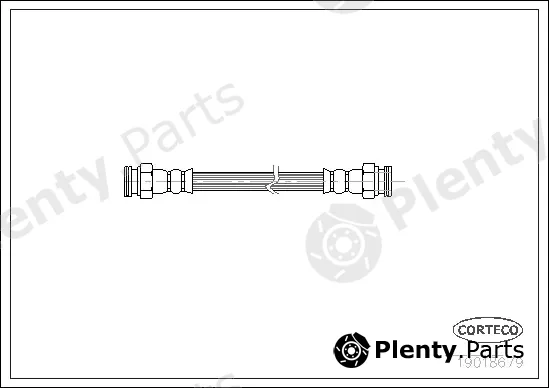 Corteco 19018679 — Brake Hose