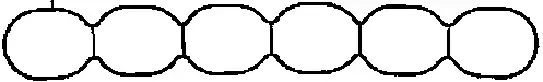 Corteco 450343P — Gasket, intake manifold