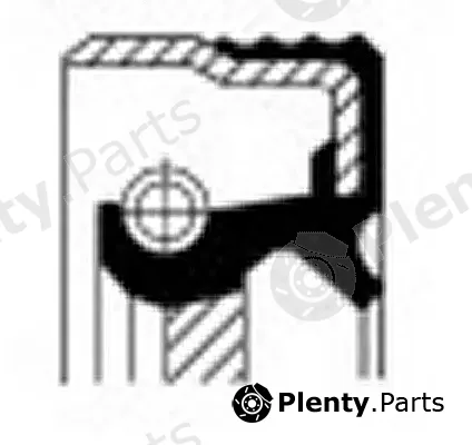 Corteco 12018321B — Shaft Seal, crankshaft