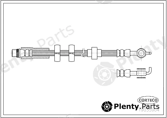 Corteco 19035904 — Brake Hose