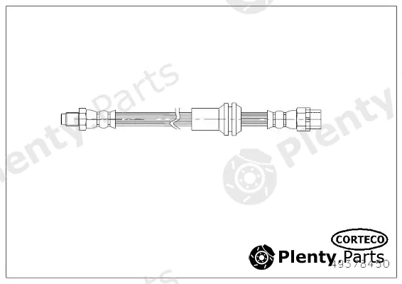 Corteco 49378450 — Brake Hose