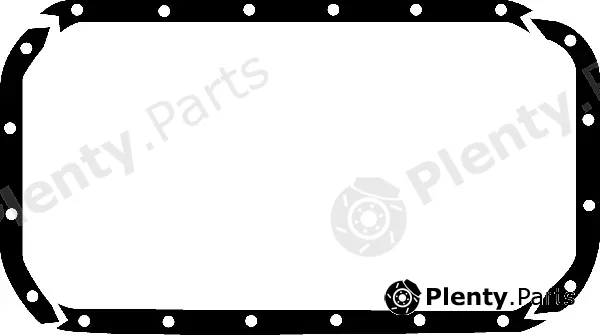 Corteco 026311P — Gasket, oil sump