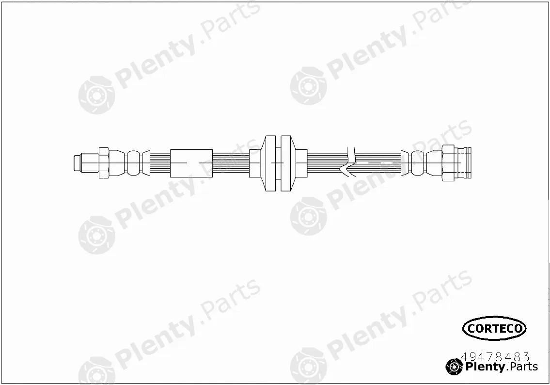 Corteco 49478483 — Brake Hose