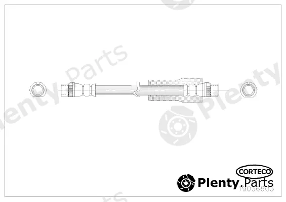 Corteco 19036603 — Brake Hose