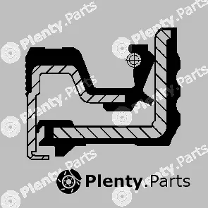 Corteco 12018382B — Shaft Seal, crankshaft