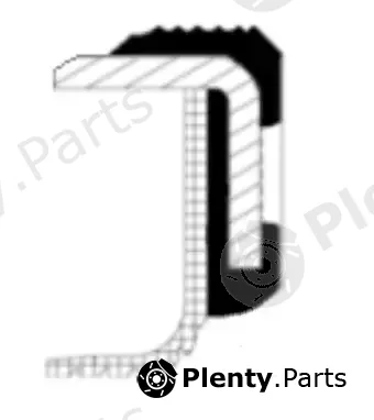 Corteco 19036653B — Shaft Seal, crankshaft
