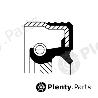 Corteco 12013860B — Shaft Seal, crankshaft