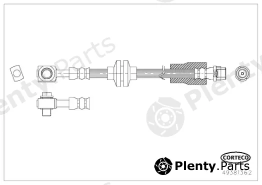 Corteco 49381362 — Brake Hose